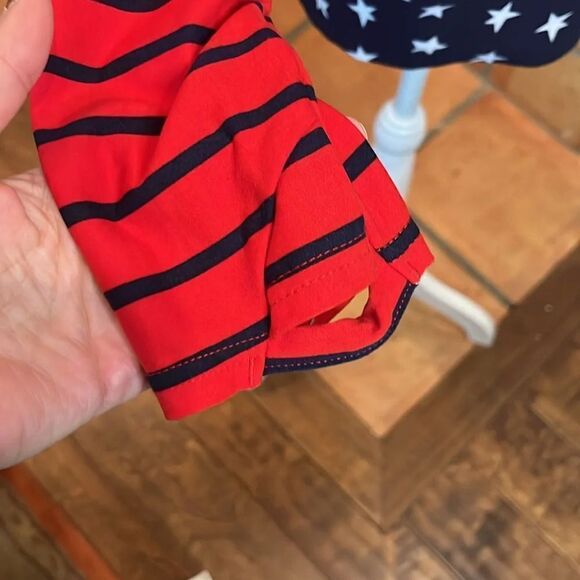 Simply Southern Stars and Stripes Double Hoodie, size L - Picture 7 of 11